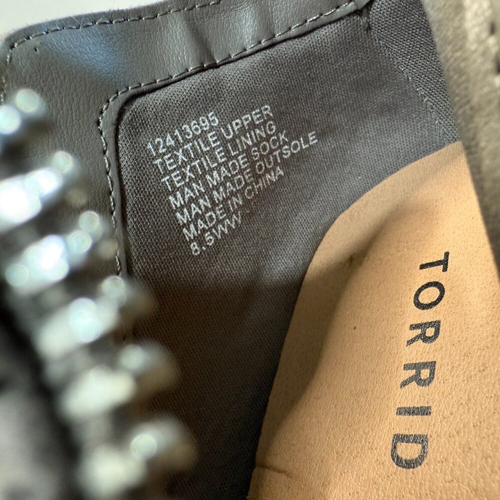 Torrid Extra Wide Width Perforated Wedge Sneaker - image 2